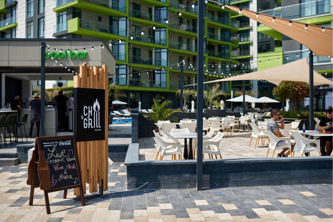 Coral Aparthotel Pool & Spa Mamaia Nord 那沃达利 外观 照片